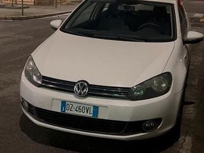 Usata VW Golf VI R-line 122 CV (89 kW) 2010 Bianco Utilitaria