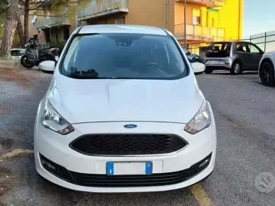 Usata Ford C-MAX S 101 CV (74 kW) 2018 Bianco Monovolume