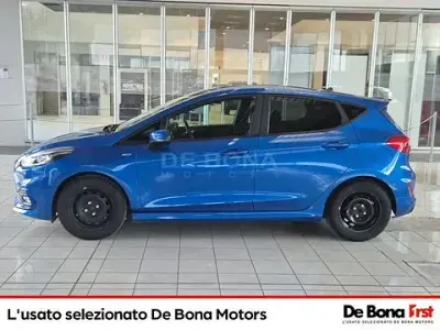 Usata Ford Fiesta ST-Line 86 CV (63 kW) 2019 Azzurro Utilitaria