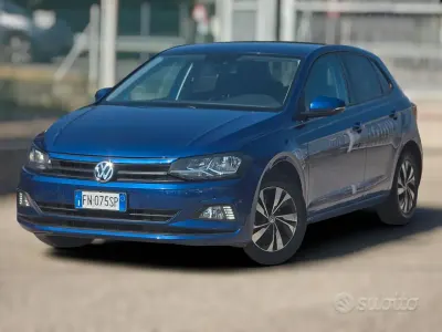 Usata VW Polo Comfortline 95 CV (69 kW) 2018 Bluazzurro Utilitaria