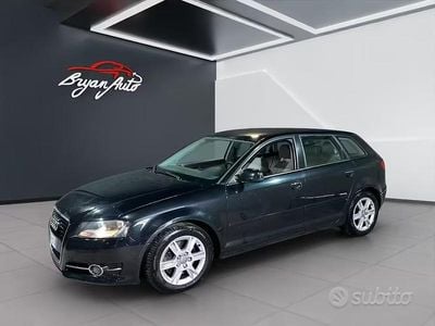 Usata Audi A3 Ambiente 170 CV (125 kW) 2012 Nero Utilitaria