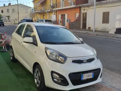 Usata Kia Picanto 69 CV (50 kW) 2014 Bianco Utilitaria