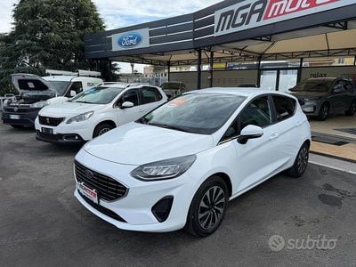 Usata Ford Fiesta Titanium 75 CV (55 kW) 2022 Bianco Utilitaria