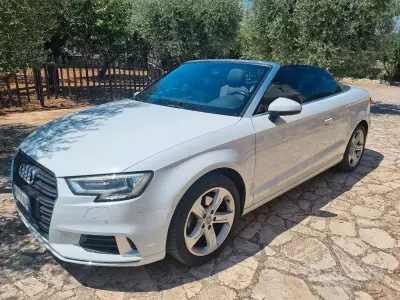 Usata Audi A3 Cabriolet 116 CV (85 kW) 2018 Bianco Cabrio