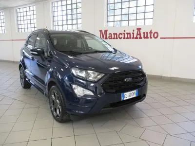 Usata Ford Ecosport ST-Line 125 CV (91 kW) 2022 Blu/azzurro SUV