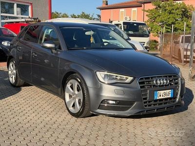 Usata Audi A3 Ambition 105 CV (77 kW) 2014 Grigio Berlina