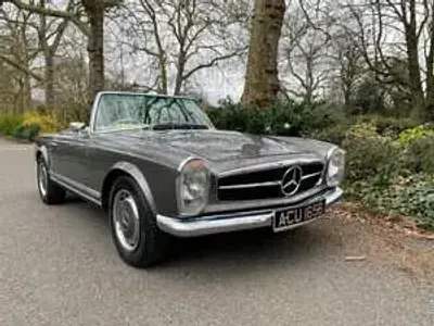 Usata Mercedes SL280 170 CV (125 kW) 1964 Grigio Cabrio