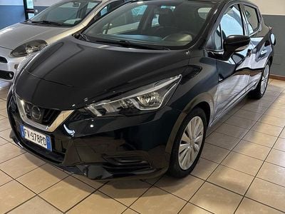 Usata Nissan Micra Acenta 70 CV (51 kW) 2019 Nero Utilitaria