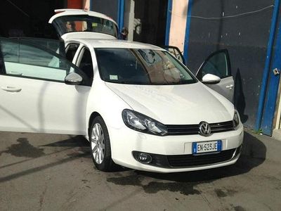 Usata VW Golf VII Highline 105 CV (77 kW) 2012 Bianco Berlina