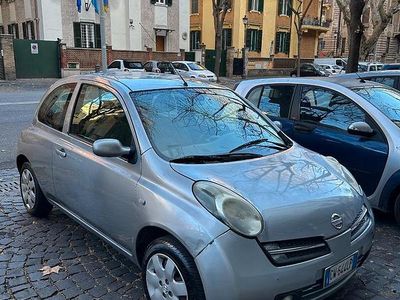 Usata Nissan Micra Acenta 80 CV (58 kW) 2003 Grigio Utilitaria