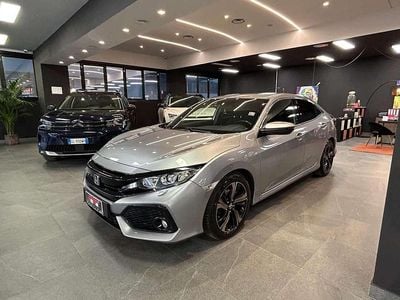 Usata Honda Civic Executive 120 CV (88 kW) 2018 Argento Utilitaria