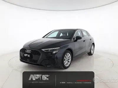 Usata Audi A3 Business 150 CV (110 kW) 2021 Grigio Berlina