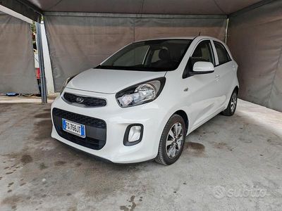 Usata Kia Picanto Active 66 CV (48 kW) 2017 Bianco Utilitaria