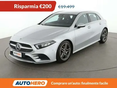 Occasion Mercedes A180 AMG line 136 ch (100 kW) 2021 Argent Berline