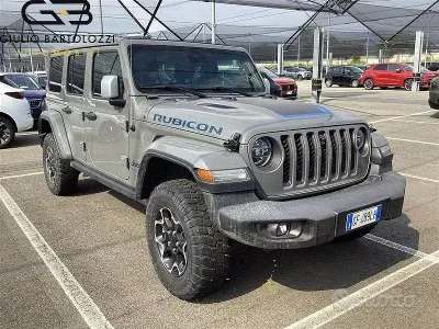 Usata Jeep Wrangler Rubicon 381 CV (280 kW) 2021 Grigio SUV