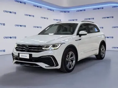 Usata VW Tiguan R-line 150 CV (110 kW) 2023 Bianco SUV