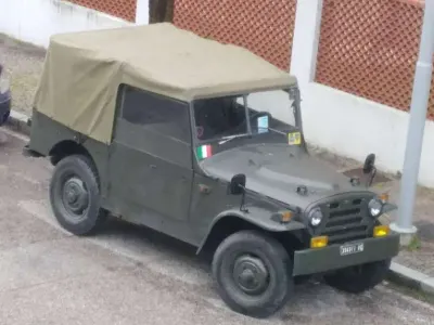 Usata Fiat Campagnola 79 CV (58 kW) 1986 Verde SUV