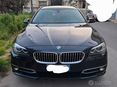 Usata BMW 520 Luxury Line 184 CV (135 kW) 2014 Grigio Station wagon