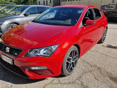 Usata Seat Leon FR 131 CV (96 kW) 2019 Rosso Berlina