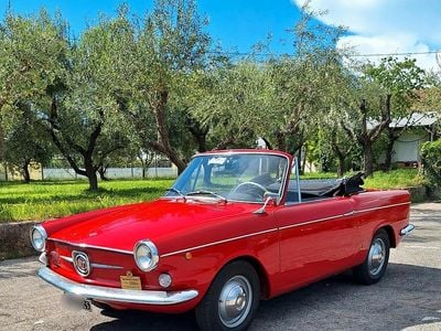 Usata Fiat 600D 29 CV (21 kW) 1963 Rosso Cabrio