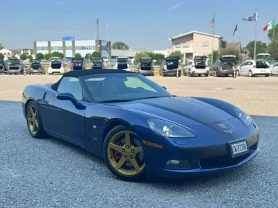 Usata Corvette C6 404 CV (297 kW) 2005 Blu/azzurro Cabrio