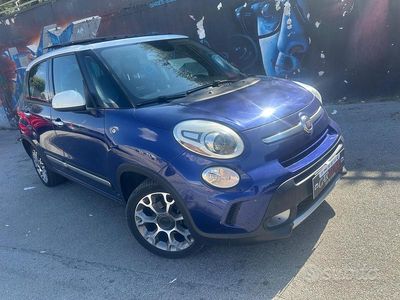 Usata Fiat 500L Trekking 85 CV (62 kW) 2015 Blu Monovolume