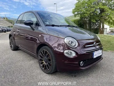 Usata Fiat 500 Collezione 69 CV (50 kW) 2019 Rosso Utilitaria