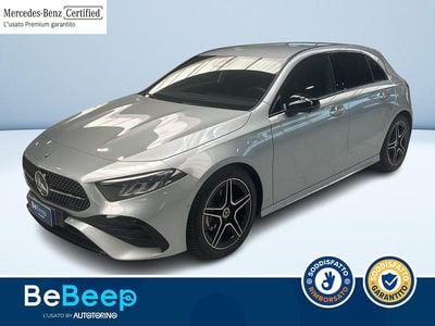 Usata Mercedes A180 Advanced Plus 116 CV (85 kW) 2025 Argento metallizzato Berlina