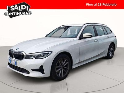 Usata BMW 320 Luxury Line 190 CV (139 kW) 2020 Bianco Station wagon