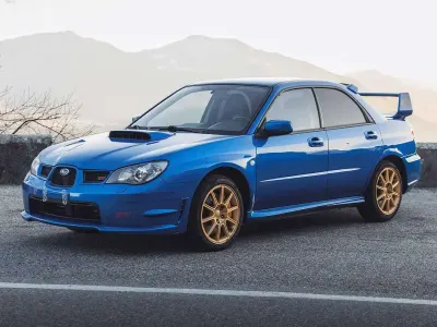 Usata Subaru Impreza 280 CV (205 kW) 2006 Blu/azzurro Berlina