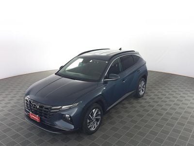 Usata Hyundai Tucson 136 CV (100 kW) 2022 Dark teal metallic SUV
