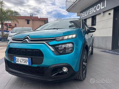 Usata Citroën C3 Shine 102 CV (75 kW) 2022 Verde Utilitaria