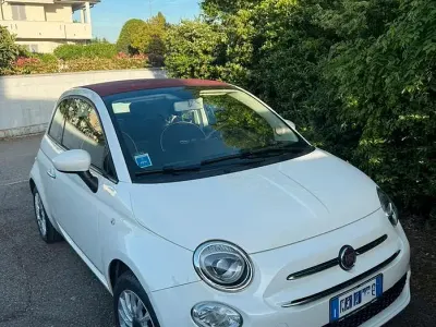 Usado Fiat 500C 69 CV (50 kW) 2018 Blanco Descapotable