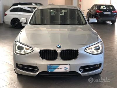 Usata BMW 120 Sport Line 184 CV (135 kW) 2013 Grigio Utilitaria