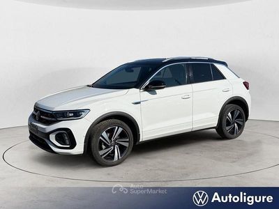 Usata VW T-Roc R-line 110 CV (80 kW) 2023 Bianco SUV