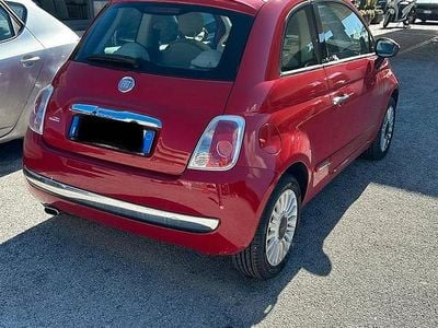 Usata Fiat 500 85 CV (62 kW) 2012 Rosso Berlina