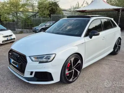Usata Audi RS3 S-line plus 400 CV (294 kW) 2019 Bianco Berlina