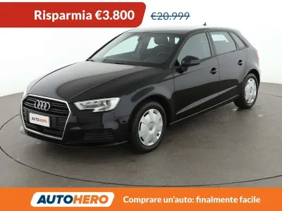 Usata Audi A3 150 CV (110 kW) 2019 Nero Berlina