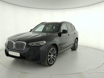 Usata BMW X3 M Sport 190 CV (139 kW) 2023 Nero SUV