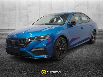 Usata Skoda Octavia RS 200 CV (147 kW) 2022 Blu metallizzato Berlina