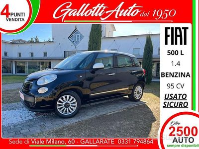 Usata Fiat 500L Lounge 95 CV (69 kW) 2016 Grigio scuro Monovolume