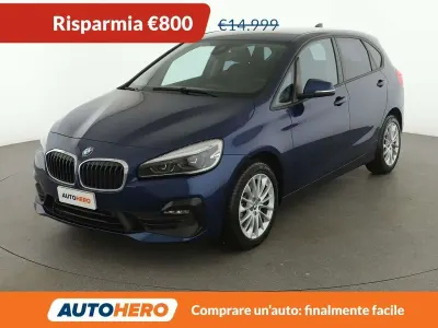 Gebraucht BMW 218 Active Tourer Advantage 150 PS (110 kW) 2019 Blau Van / Kleinbus