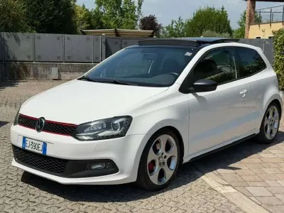 Usata VW Polo GTI 179 CV (131 kW) 2011 Bianco Utilitaria
