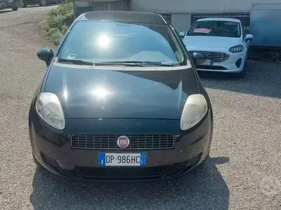 Brugt Fiat Punto 65 HK (47 kW) 2008 Sort Hatchback