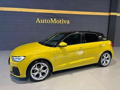 Usata Audi A1 Sportback S-Line 95 CV (69 kW) 2022 Giallo Utilitaria