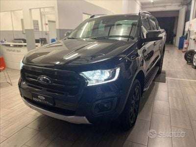 Usata Ford Ranger Wildtrack 170 CV (125 kW) 2022 Nero Pick-up