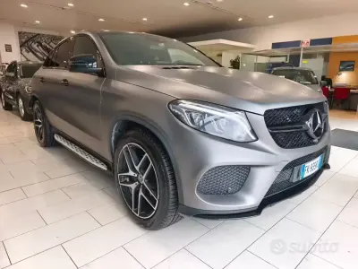 Usata Mercedes GLE350 Premium 258 CV (189 kW) 2017 Grigio scuro Coupé