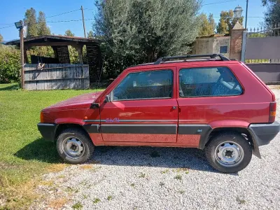Usata Fiat Panda 4x4 Club 50 CV (36 kW) 1995 Rosso Utilitaria