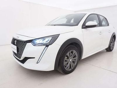 Usata Peugeot e-208 Active 56 kW (77 CV) 2021 Bianco Utilitaria