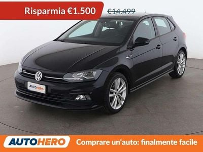 Usata VW Polo Highline 95 CV (69 kW) 2019 Nero Utilitaria